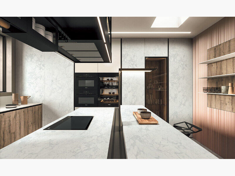 Calacatta Statuario Quartz Countertops: Timeless Luxury and Functionality