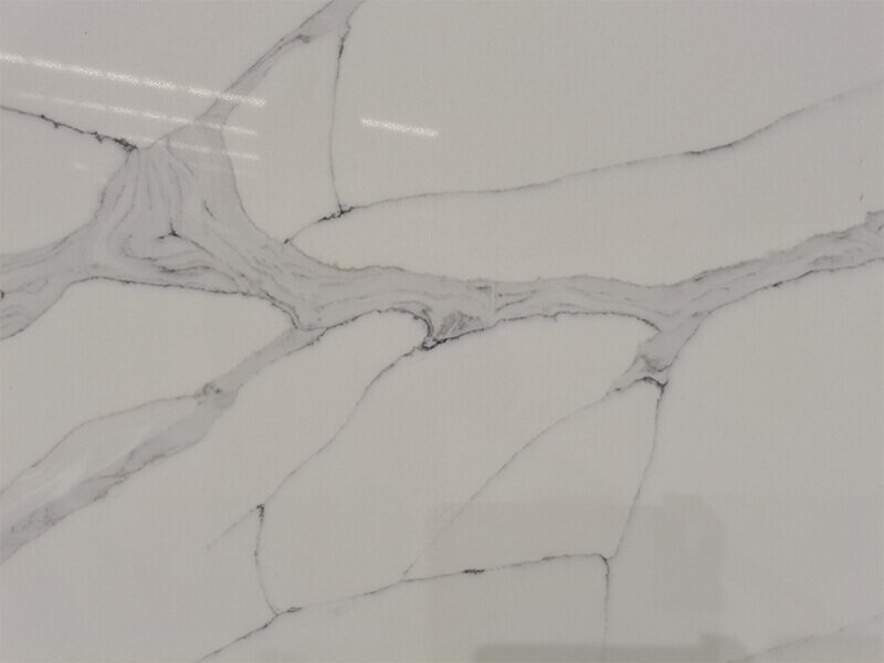 quartz countertops with veins