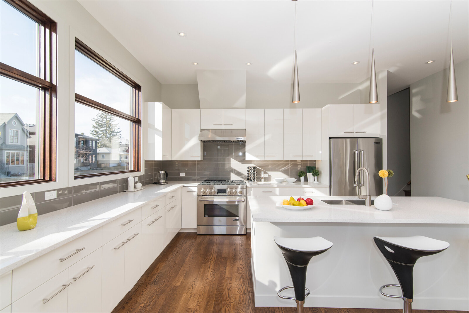 iced white quartz for countertop